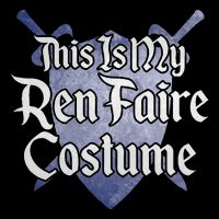 This Is My Ren Faire Costume Funny Renaissance Fair Graphic Cooling Performance Crew T-Shirt