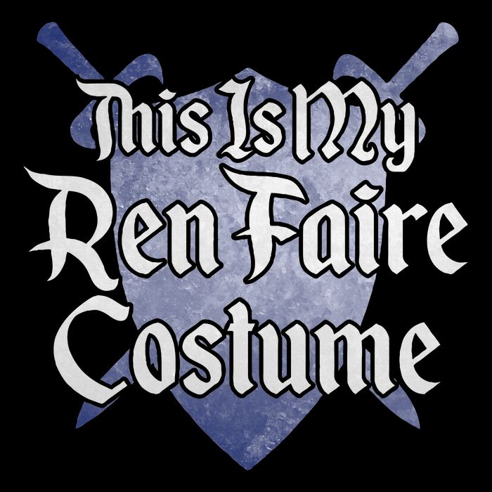 This Is My Ren Faire Costume Funny Renaissance Fair Graphic Cooling Performance Crew T-Shirt