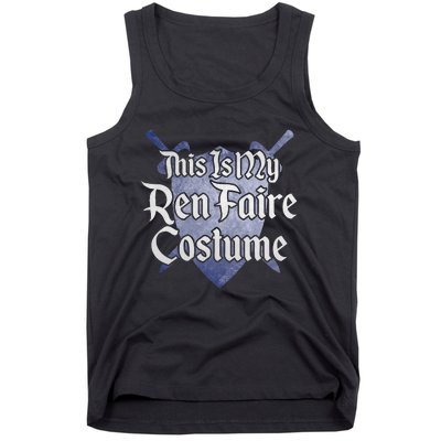 This Is My Ren Faire Costume Funny Renaissance Fair Graphic Tank Top