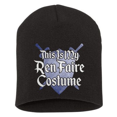 This Is My Ren Faire Costume Funny Renaissance Fair Graphic Short Acrylic Beanie