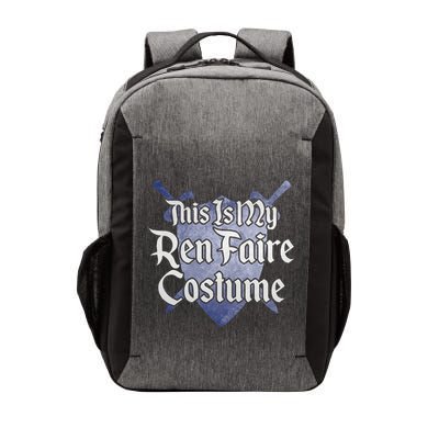 This Is My Ren Faire Costume Funny Renaissance Fair Graphic Vector Backpack