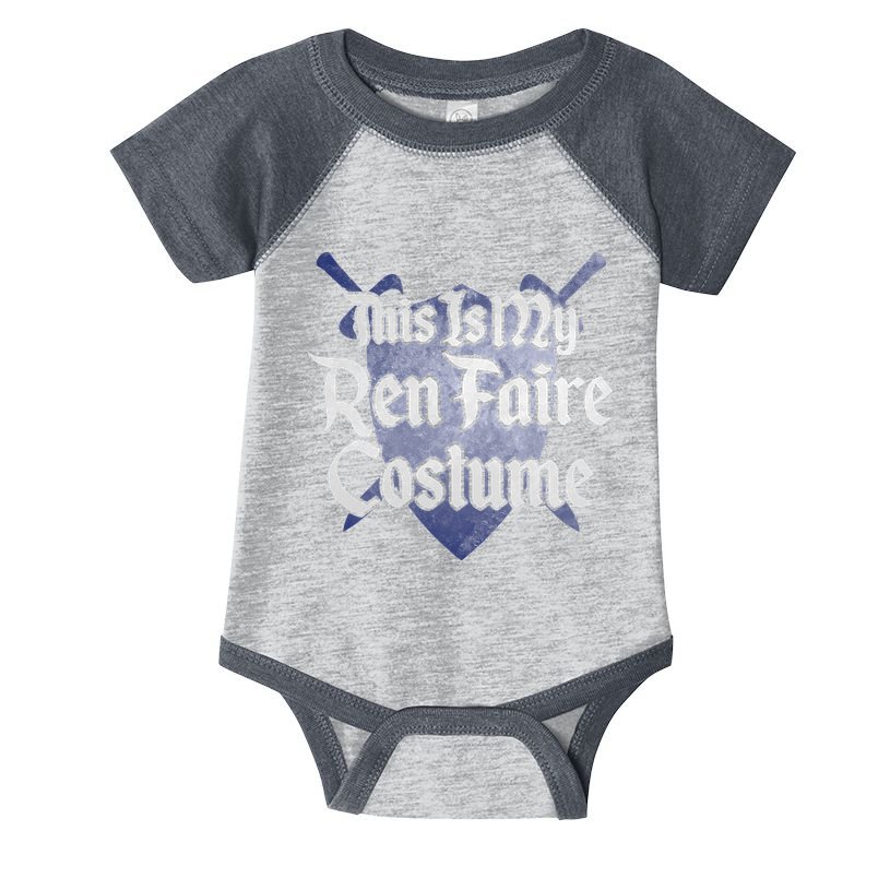 This Is My Ren Faire Costume Funny Renaissance Fair Graphic Infant Baby Jersey Bodysuit