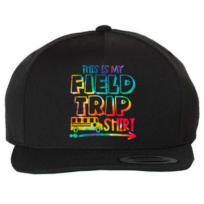 This Is My Field Trip Teachers Field Trip Day School Wool Snapback Cap