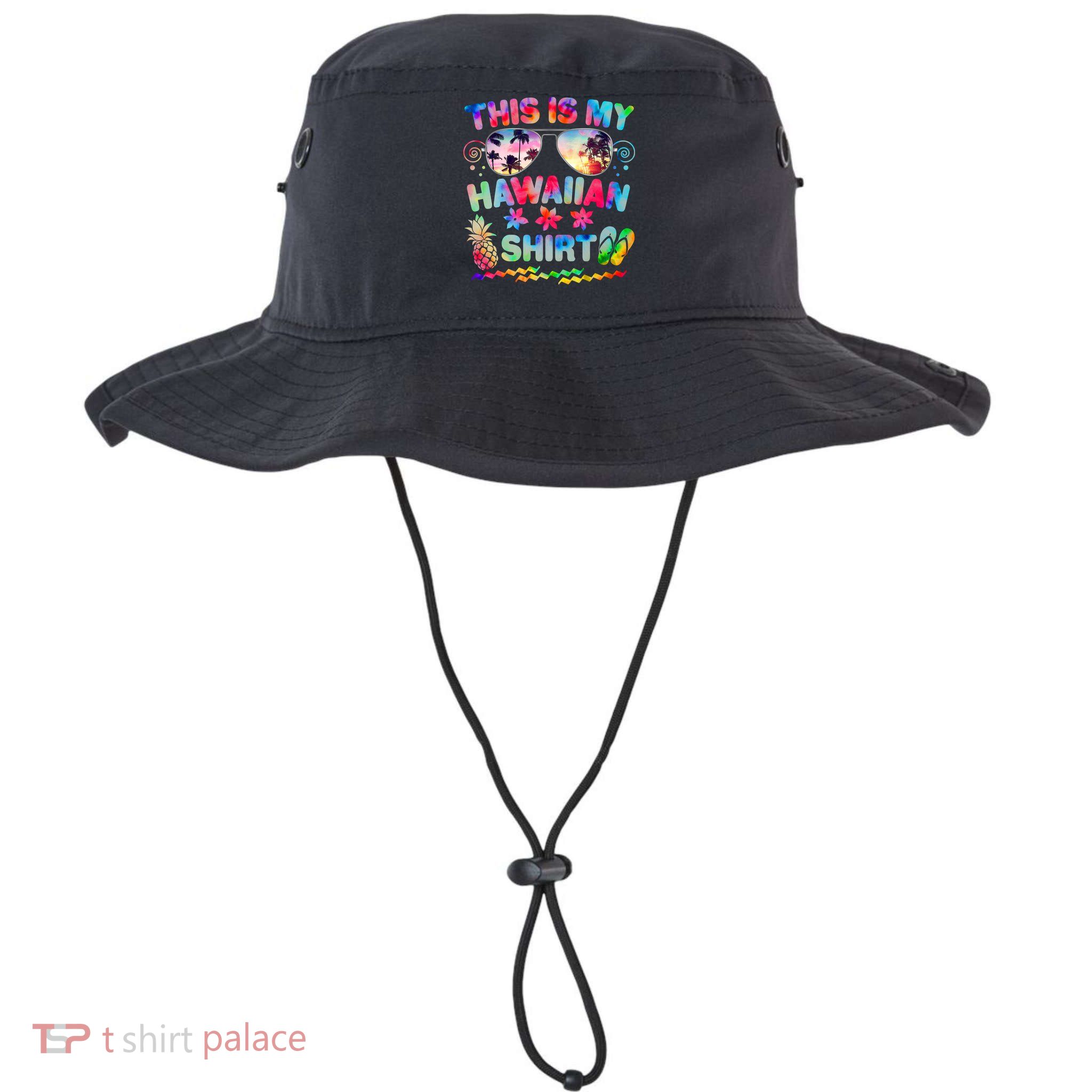 This Is My Hawaiian Shirt Tie Dye Sunglasses Bucket Hat
