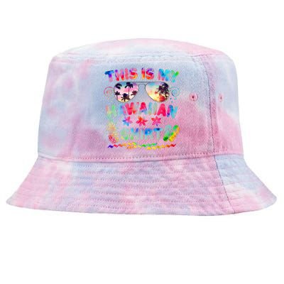 This Is My Hawaiian Shirt Tie Dye Sunglasses Tie-Dyed Bucket Hat