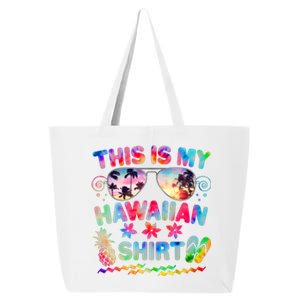 This Is My Hawaiian Shirt Tie Dye Sunglasses 25L Jumbo Tote