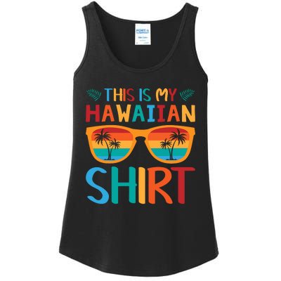 This Is My Hawaiian Holiday Vacation Trip Ladies Essential Tank