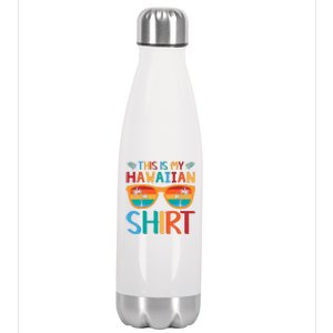 This Is My Hawaiian Holiday Vacation Trip Stainless Steel Insulated Water Bottle