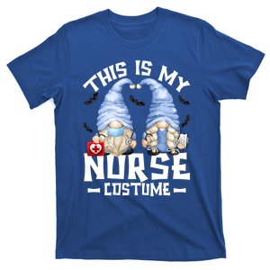 This Is My Nurse Costume Meaningful Gift Cute Halloween Gnomes Meaningful Gift T-Shirt