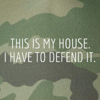 This Is My House. I Have To Defend It. Funny Christmas Sayings Legacy Tie Dye Trucker Hat
