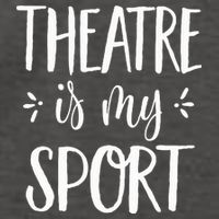 Theatre Is My Sport Theatre Gifts For Musical Actors Vector Backpack