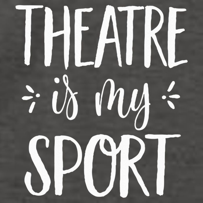Theatre Is My Sport Theatre Gifts For Musical Actors Vector Backpack