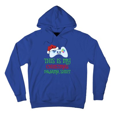 This Is My Christmas Pajamas Santa Hat Video Game Christmas Great Gift Hoodie