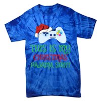 This Is My Christmas Pajamas Santa Hat Video Game Christmas Great Gift Tie-Dye T-Shirt