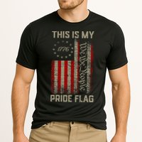 This Is My Pride Flag Usa American Cooling Performance Crew T-Shirt