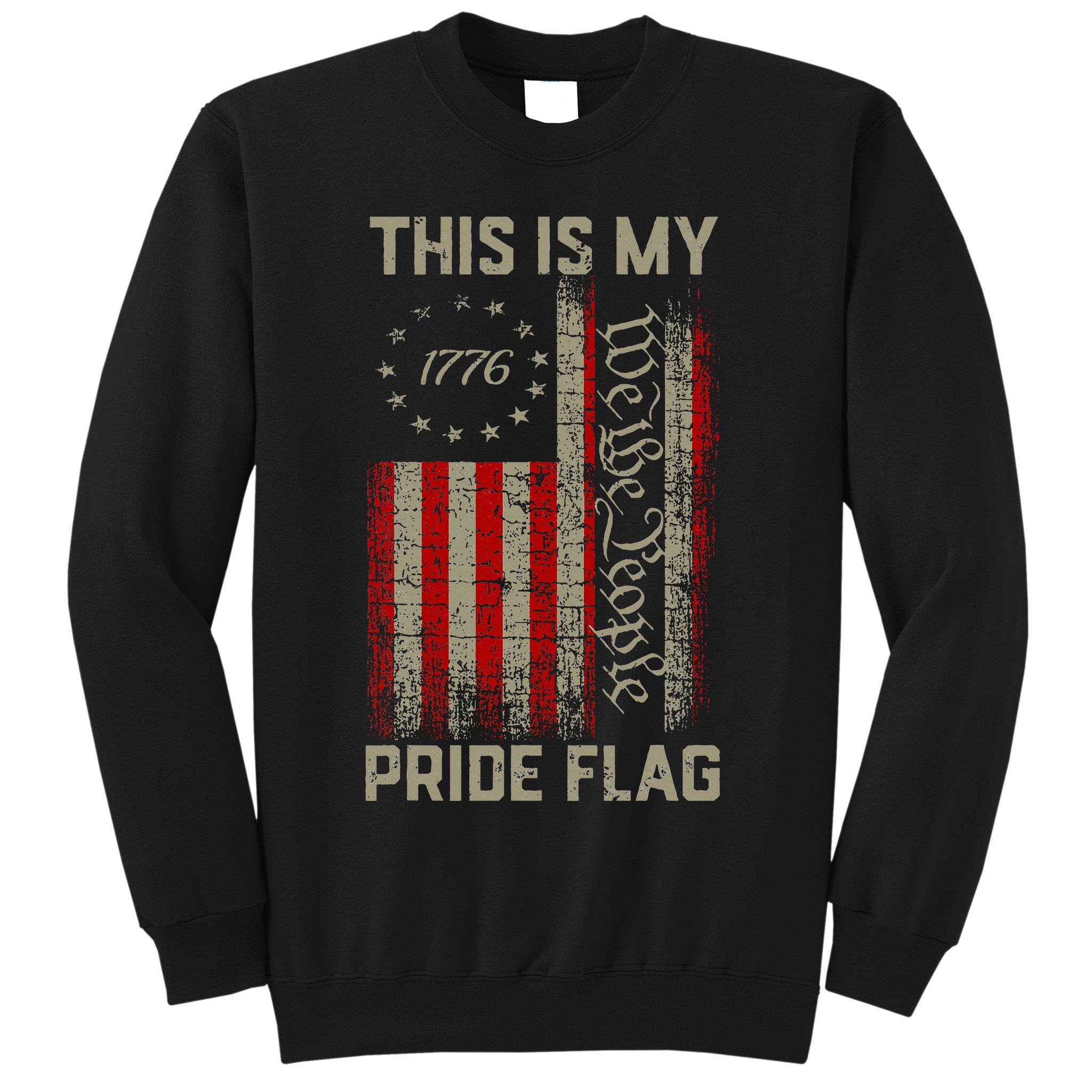 This Is My Pride Flag Usa American Sweatshirt