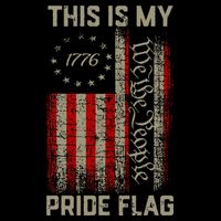 This Is My Pride Flag Usa American Sustainable Bucket Hat