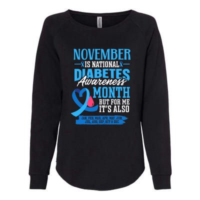 This Is My Fight Type 1 Diabetes Awareness Support Womens California Wash Sweatshirt