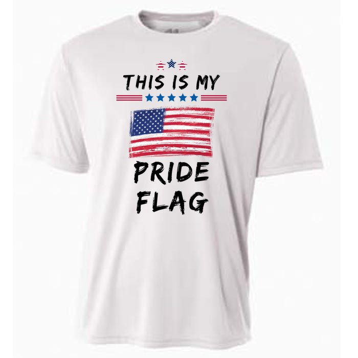 This Is My Pride Flag USA Holiday Cooling Performance Crew T-Shirt