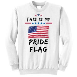 This Is My Pride Flag USA Holiday Sweatshirt