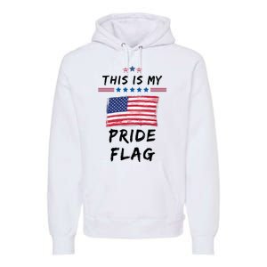 This Is My Pride Flag USA Holiday Premium Hoodie