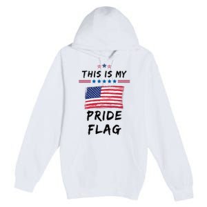 This Is My Pride Flag USA Holiday Premium Pullover Hoodie