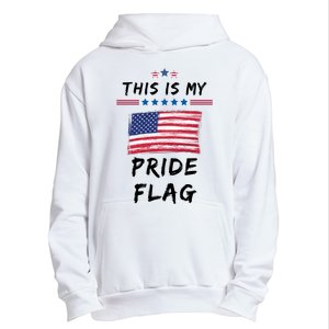 This Is My Pride Flag USA Holiday Urban Pullover Hoodie