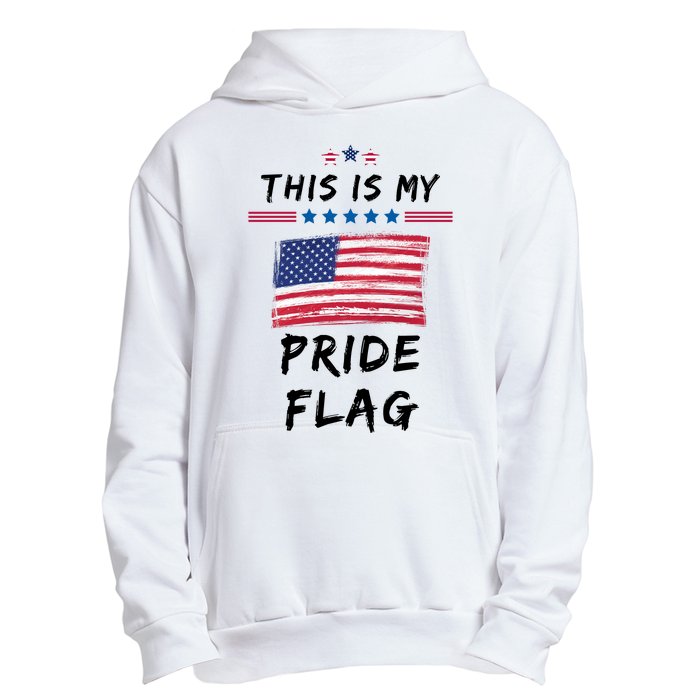 This Is My Pride Flag USA Holiday Urban Pullover Hoodie