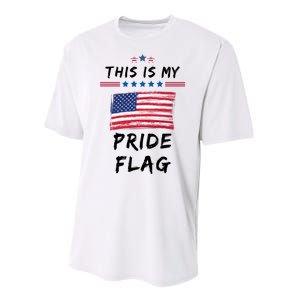 This Is My Pride Flag USA Holiday Performance Sprint T-Shirt