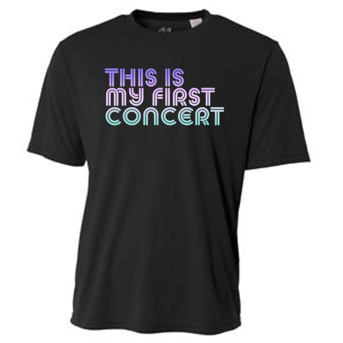 This Is My First Concert Cooling Performance Crew T-Shirt