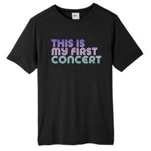 This Is My First Concert Tall Fusion ChromaSoft Performance T-Shirt