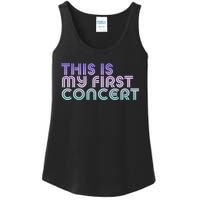 This Is My First Concert Ladies Essential Tank