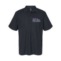 This Is My First Concert Softstyle Adult Sport Polo