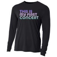 This Is My First Concert Cooling Performance Long Sleeve Crew