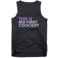 This Is My First Concert Tank Top