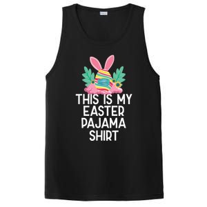 This Is My Easter Pajama Gift Funny Easter Egg Bunny Masked Gift PosiCharge Competitor Tank