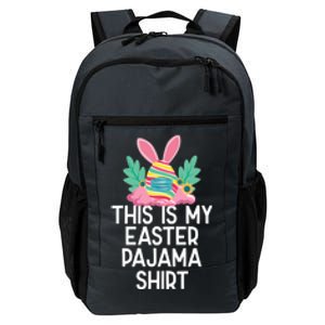 This Is My Easter Pajama Gift Funny Easter Egg Bunny Masked Gift Daily Commute Backpack