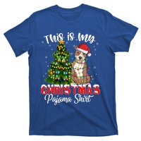 This Is My Christmas Pajama Pitbull Xmas Dog Lover Gift T-Shirt