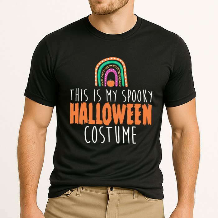 This Is My Spooky Halloween Costume Rainbow Fall Cooling Performance Crew T-Shirt