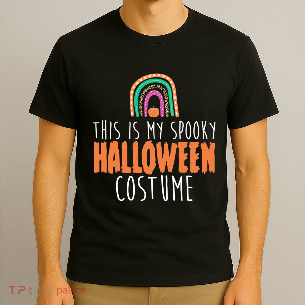 This Is My Spooky Halloween Costume Rainbow Fall T-Shirt