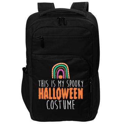 This Is My Spooky Halloween Costume Rainbow Fall Impact Tech Backpack