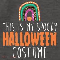 This Is My Spooky Halloween Costume Rainbow Fall Vector Backpack