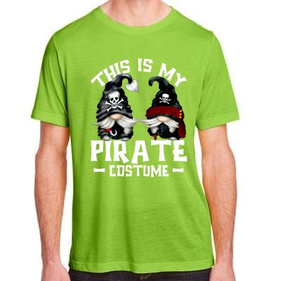 This Is My Pirate Costume Gift Funny Halloween Gnomes Cool Gift Adult ChromaSoft Performance T-Shirt