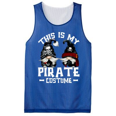 This Is My Pirate Costume Gift Funny Halloween Gnomes Cool Gift Mesh Reversible Basketball Jersey Tank