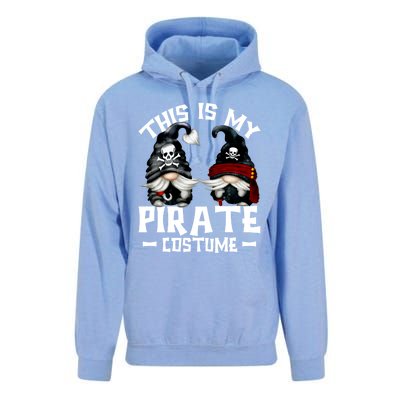 This Is My Pirate Costume Gift Funny Halloween Gnomes Cool Gift Unisex Surf Hoodie