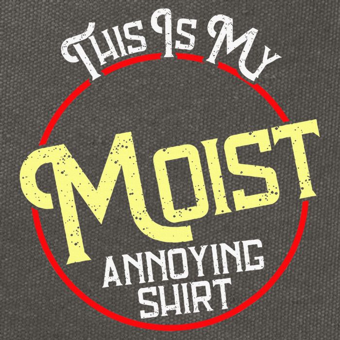 This Is My Moist Annoying Moist Word Meme Pun Joke Humor Cotton Canvas Backpack