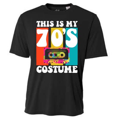 This Is My 70s Costume Funny Retro Vintage 1970s 70s Cooling Performance Crew T-Shirt