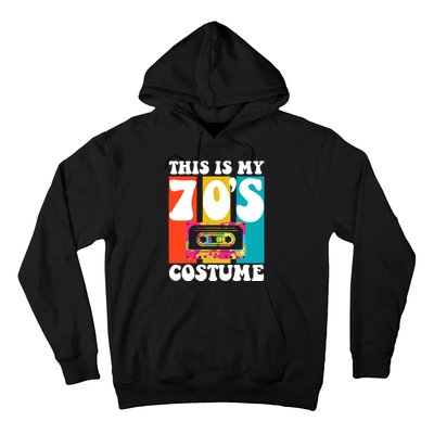 This Is My 70s Costume Funny Retro Vintage 1970s 70s Hoodie