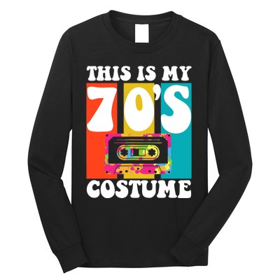 This Is My 70s Costume Funny Retro Vintage 1970s 70s Long Sleeve Shirt