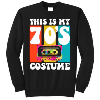 This Is My 70s Costume Funny Retro Vintage 1970s 70s Sweatshirt